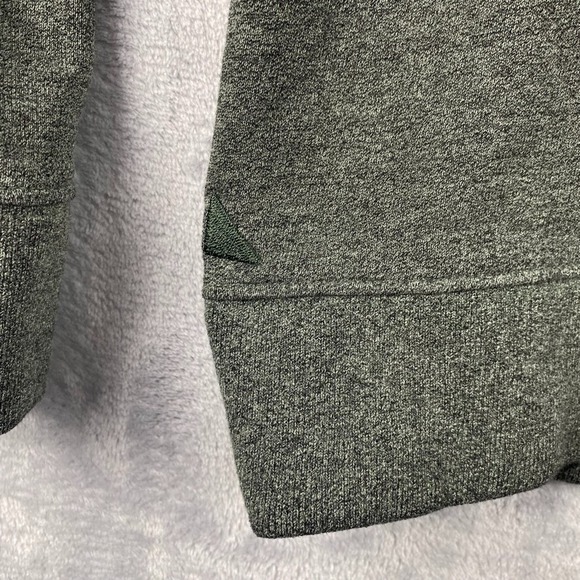 Untuckit Sweatshirt Mens XL Green 1/4 Zip Pullover Mock Neck - Picture 4 of 9